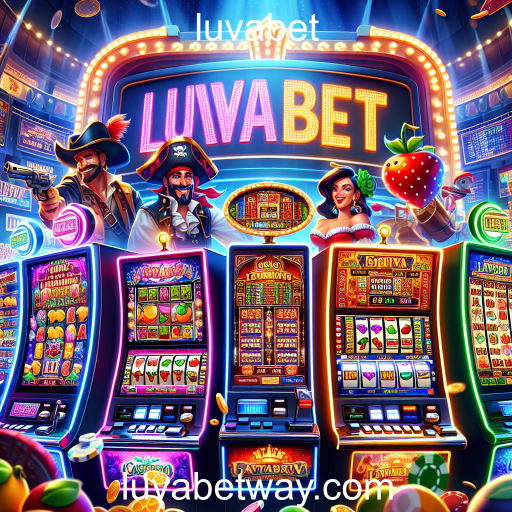 Descubra o Mundo dos Caça-Níqueis no Luvabet